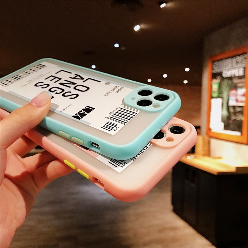 Case iPhone 12 Pro Max i12 mini Bahan Silikon Matte Transparan Untuk Iphone 11 X Xs Max Xr 6s 7 8 Plus