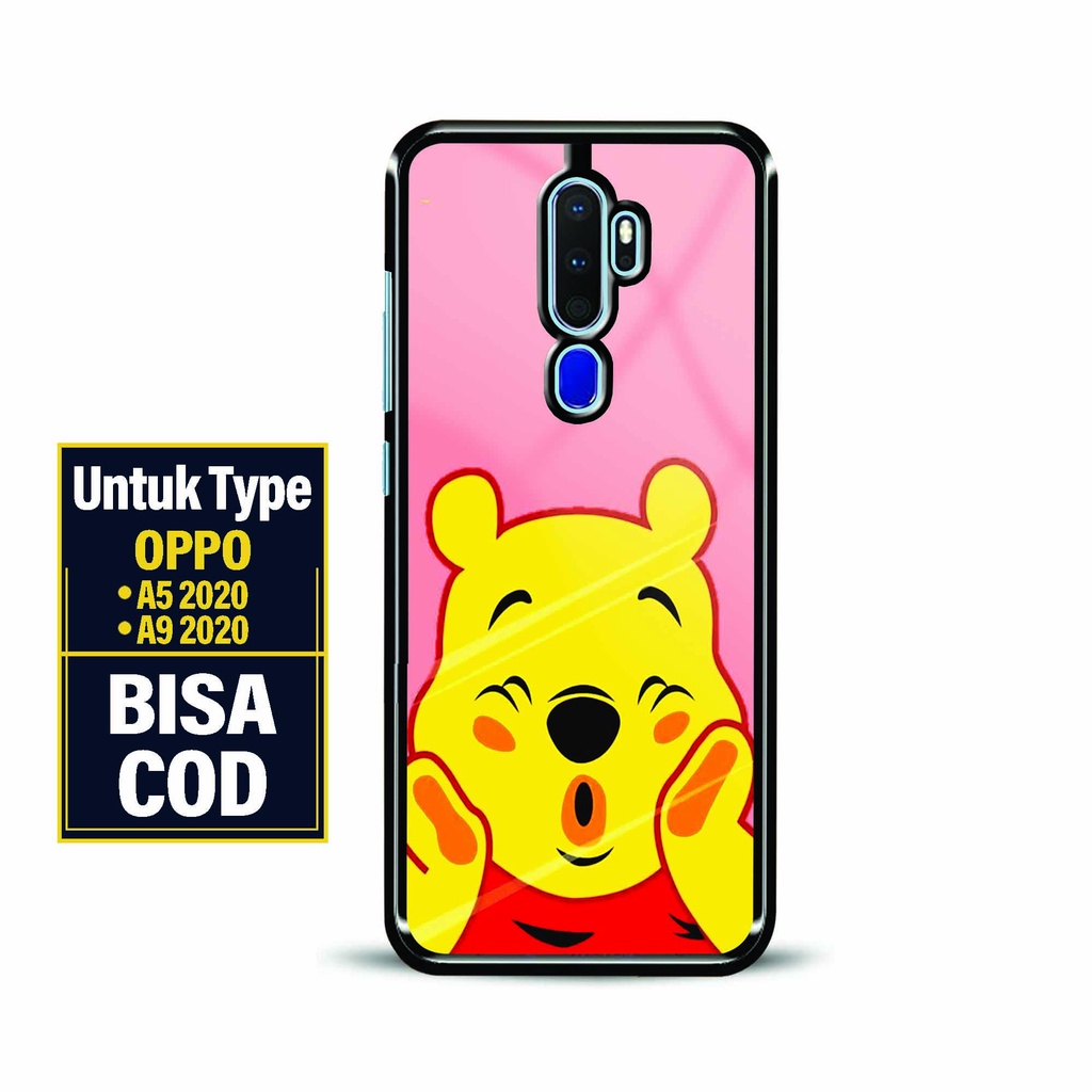 Hardcase Kaca Oppo A5 / A9 2020 - Fashion Case Glossy [ Kartun Cute ] - Softcase Glossy Oppo A5 / A9