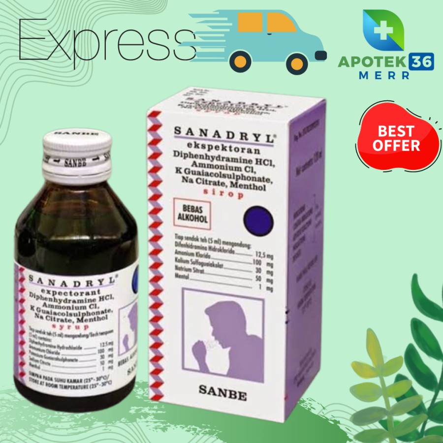 SANADRYL EXP 60ML 120ML