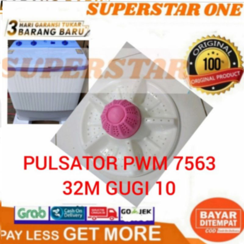 Pulsator 2 Tabung Polytron PWM-7563 32cm 10 Gigi