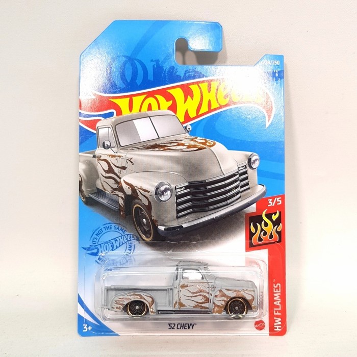 BISA COD Hot Wheels Hotwheels 52 Chevy Pickup Abu Abu Original Mattel LIMITED