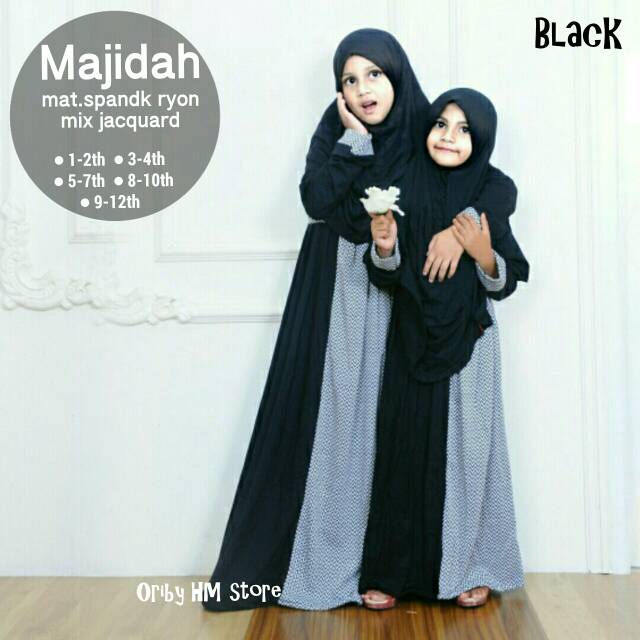 Gamis anak majidah