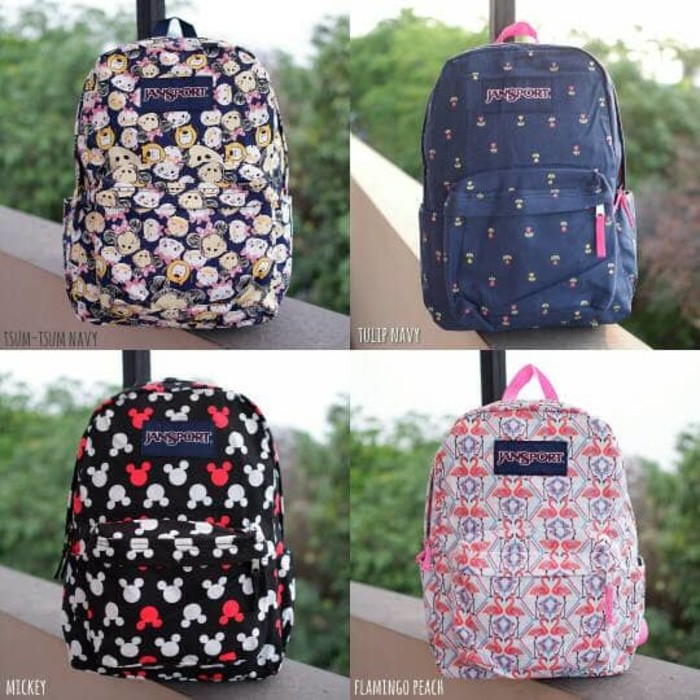 TAS JANSPORT LARGE MOTIF BACKPACK GRADE ORIGINAL