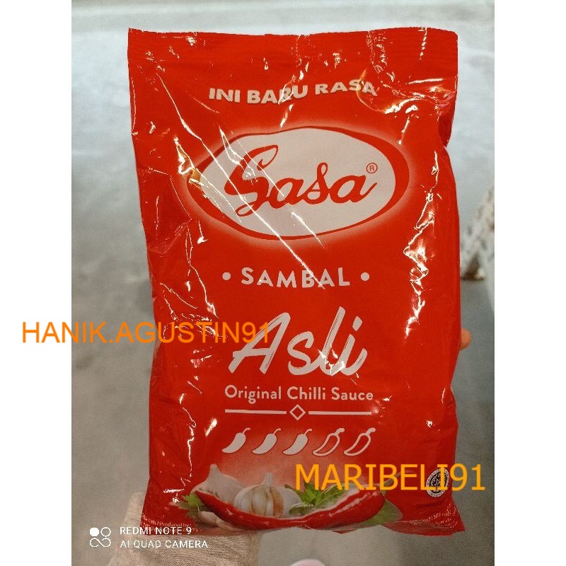 

Sasa Saus Sambal Asli 900gr maribeli91