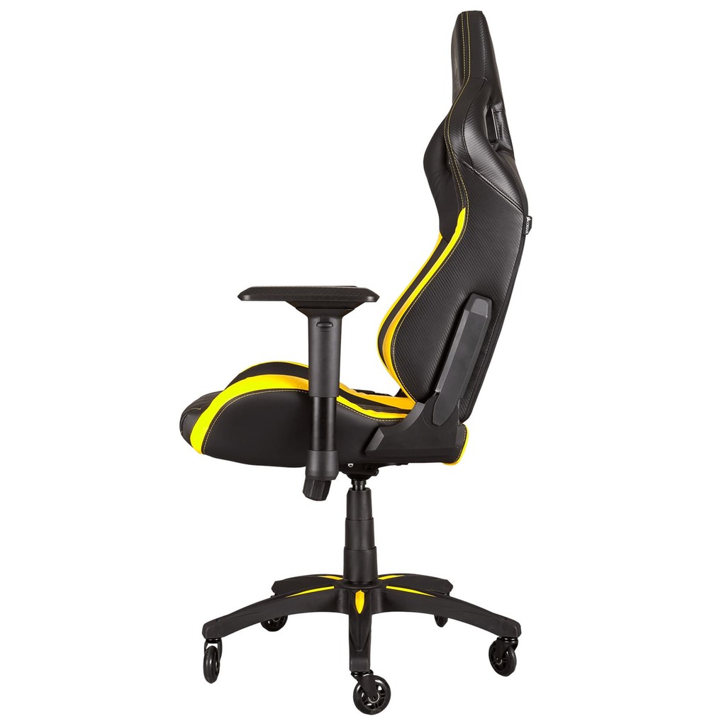 Cuci Gudang Corsair T1 Race Gaming Chair Black Yellow Shopee Indonesia