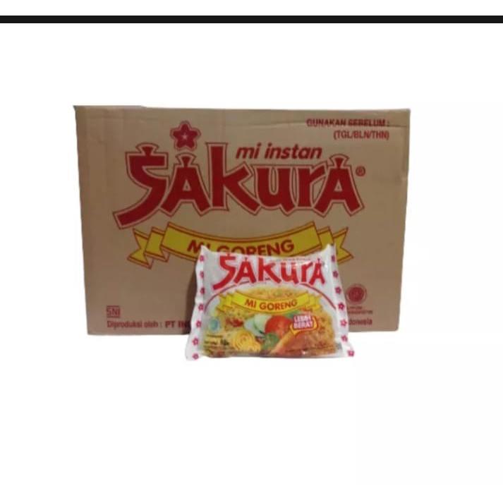 

Mie Instant Sakura Mi Goreng Jadul Legend 1 DUS isi 40 pcs