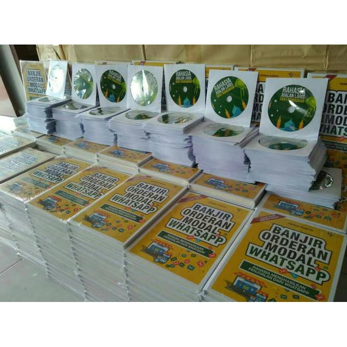 Buku Banjir Orderan Modal Whatsapp