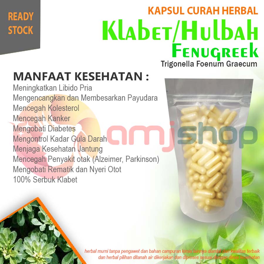 

Kapsul curah herbal klabet hulbah kapsul herbal meningkatkan produksi asi diabetes gula darah rematik nyeri otot
