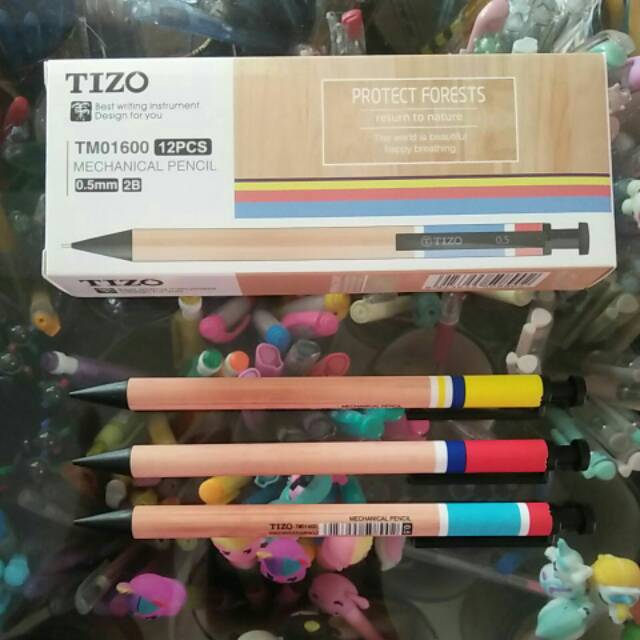

PENSIL TIZO TM-01600 MECHANICAL isi 12pcs