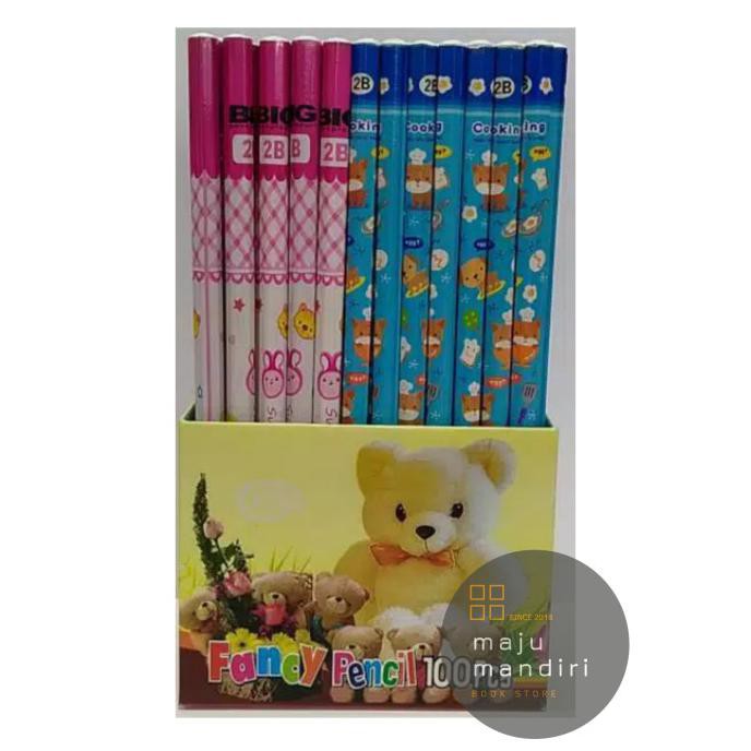 

PENSIL 2B FANCY KARAKTER ISI 100 PCS
