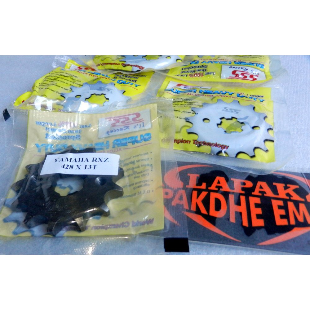 SERBA ORI GEAR SSS DEPAN 428 / 13 JUPITER Z / BYSON / VIXION / FIZR / RX KING / RXZ / JUPITER MX /