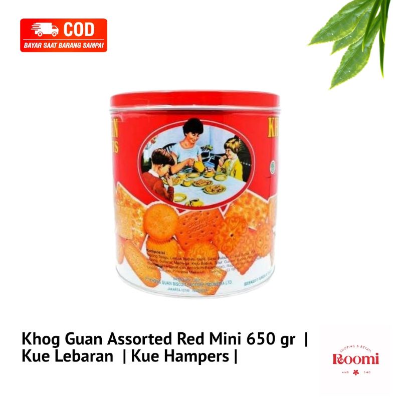 

Biskuit Khong Guab Red Assorted 650 gr kaleng bulat