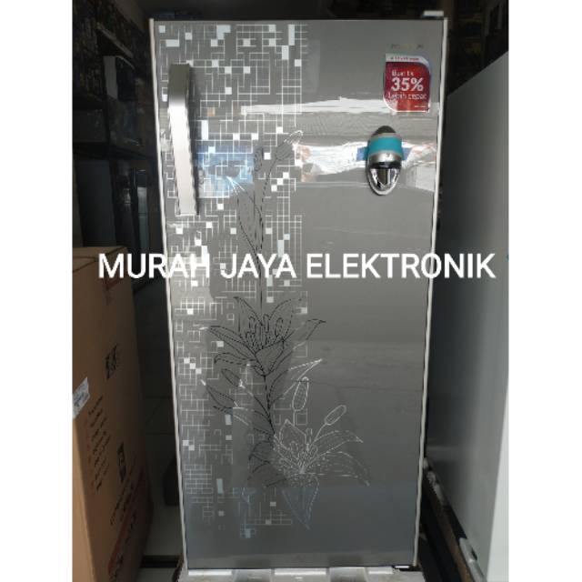 KULKAS POLYTRON 1 PINTU PRD 18 LYS NEW MODEL BARU + DISPENSER (KHUSUS BANDUNG)