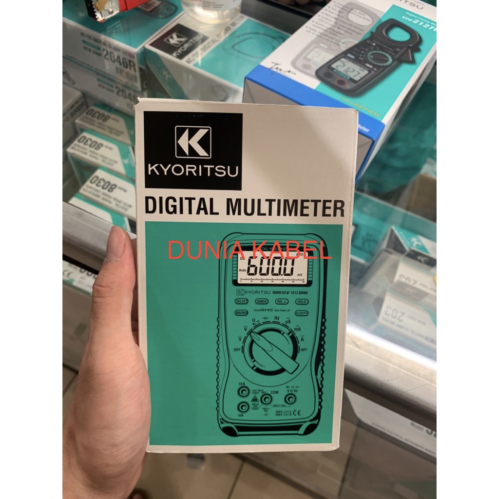 Digital Multimeter Multitester Kyoritsu 1012