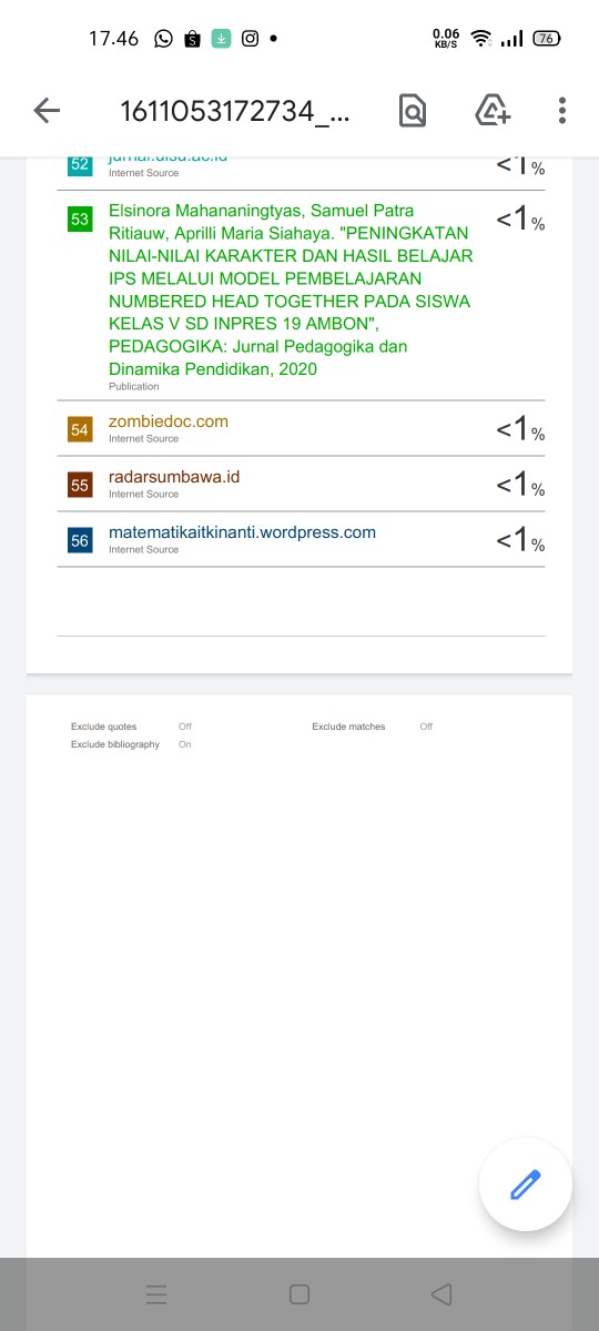 Jasa Cek Plagiasi  - Turnitin [no - Repository Aman 100%]