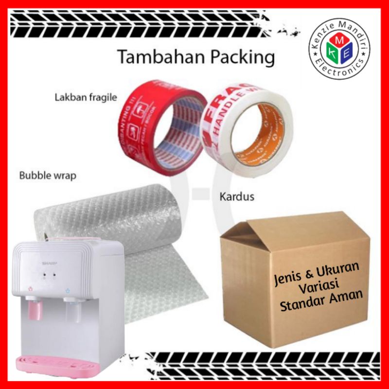 Sharp Dispenser SWD-T40N BL/PK Hot & Normal-Pink+Packing