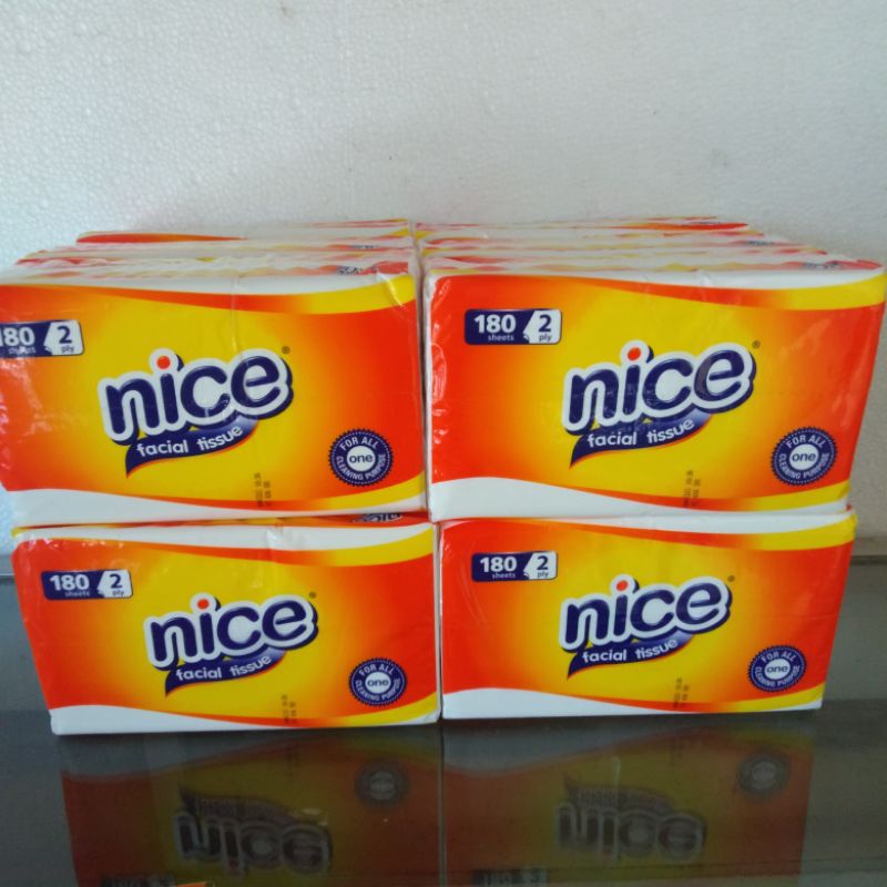 tissue nice 180 sheet | tisu nice 180 sheet 2 ply