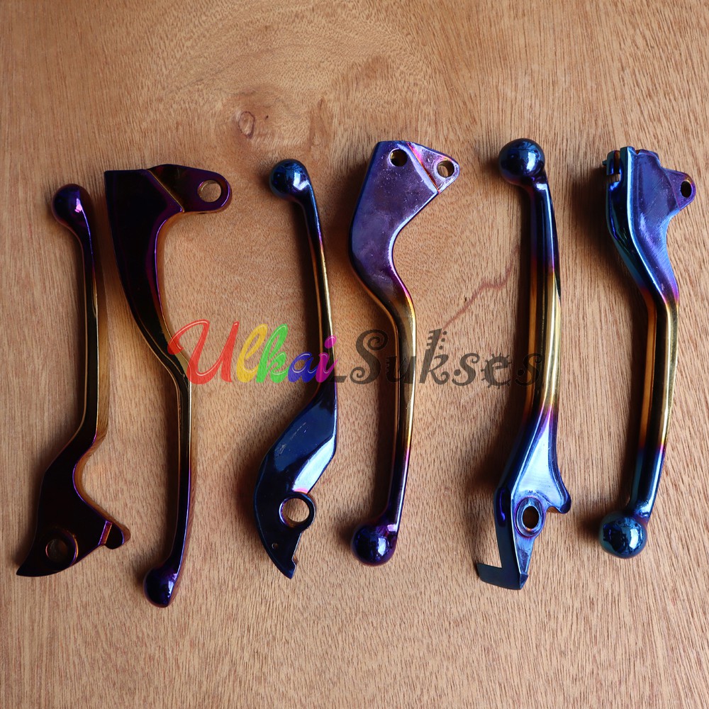 Handle Rem Motor l Sparepart Variasi Handlebrake l Combi Brake l Gagang Tuas Rem Thailook 2 Tone Bakaran Yamaha Mio l Honda Vario Fi Cbs 110 125 150 l Beat Murah