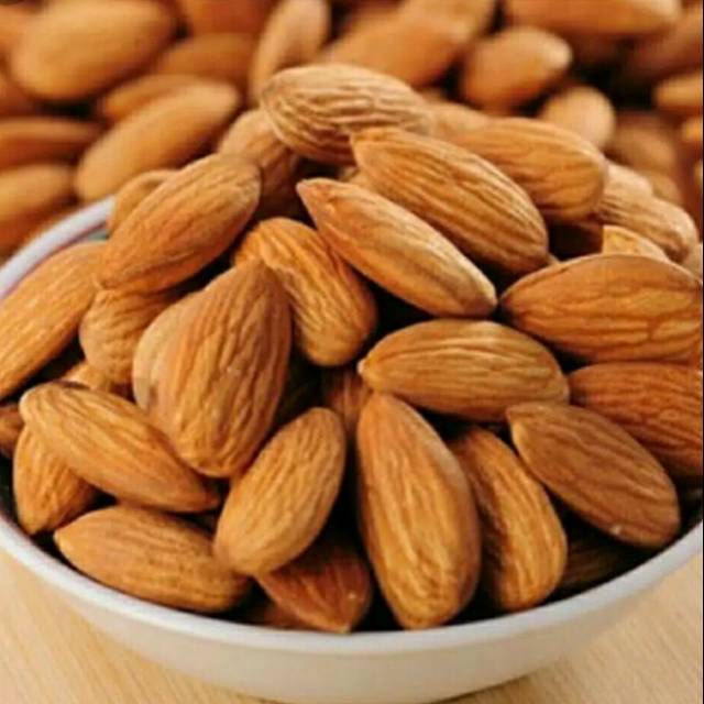 Roasted Almond 500gr / Kacang Almond Panggang Kupas 500gr / Natural Premium Blue Diamond U.S.A