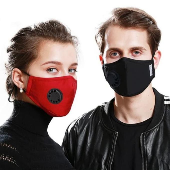 Masker Kain Model N95 Kn95 Filter 2.5 Hitam / Safety Mask / Masker Mentarieka_Shop