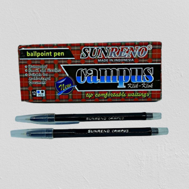 

BALLPOINT PEN SUNRENO CAMPUS 12PCS