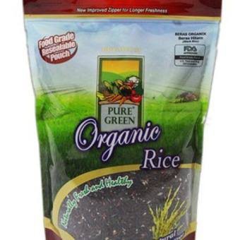 

Organic land pure green beras hitam n1kg beras organik
