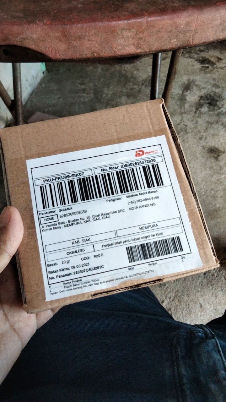 Pouch Serut Tumbler 500ml