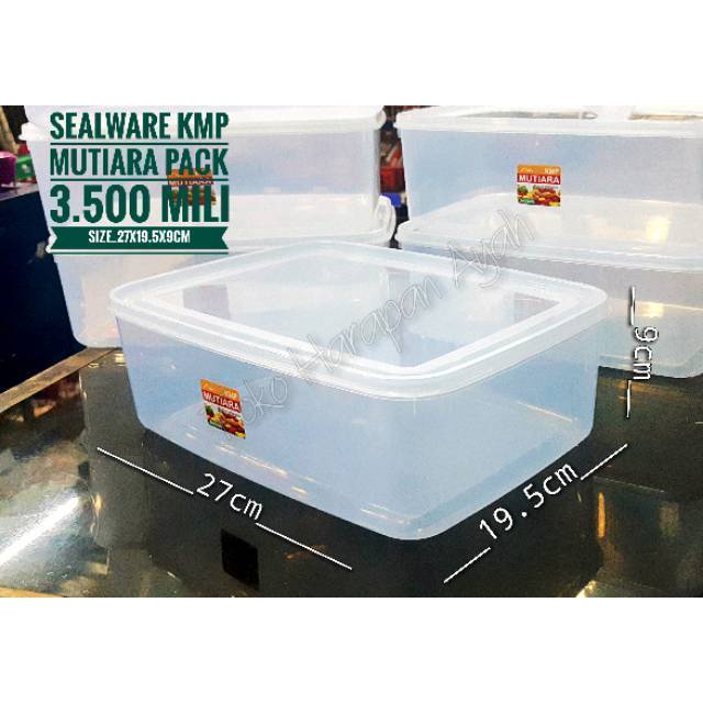 Toples makanan box makanan food box 3500 ml untuk 3 pcs