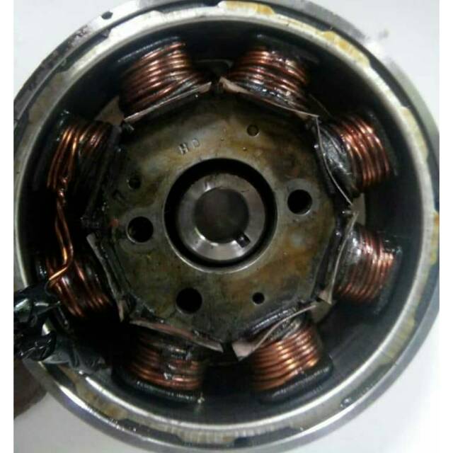 Magnet dan spul Satria FU karbu 2012