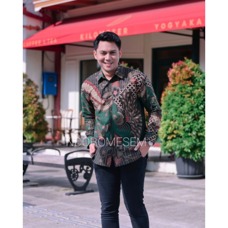 Batik merak ijo katun halus full furing