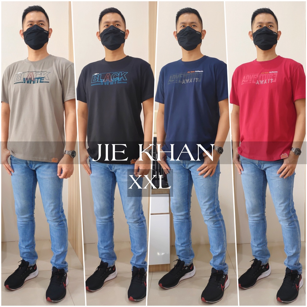 JIE KHAN KAOS COMBED XXL