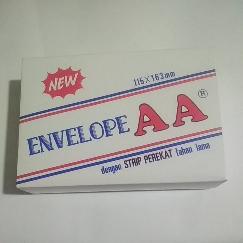 

(10 Lembar) Amplop AA Putih No 110/ Amplop Kondangan Dengan Perekat