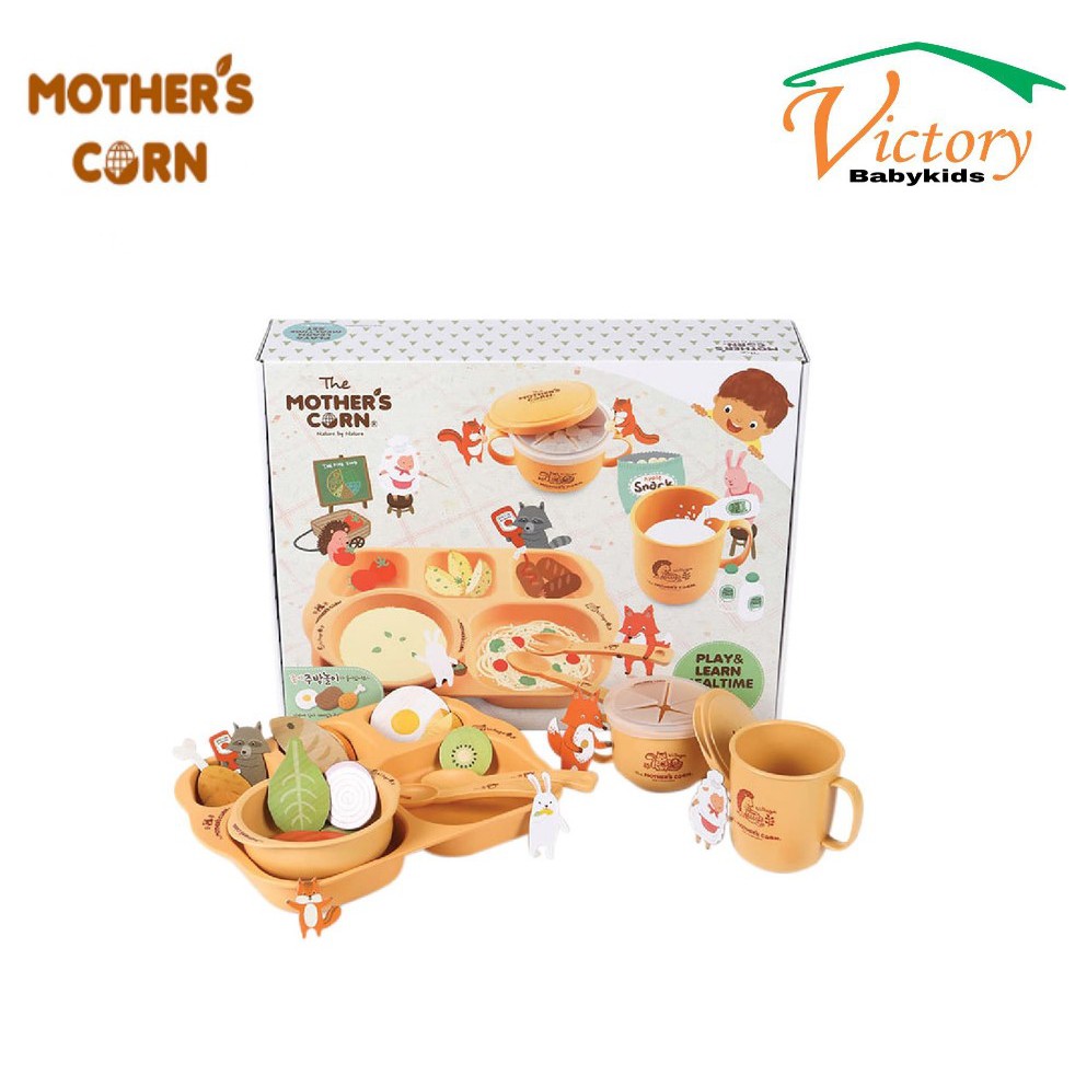 Mother's Corn Play &amp; Learn Mealtime Set