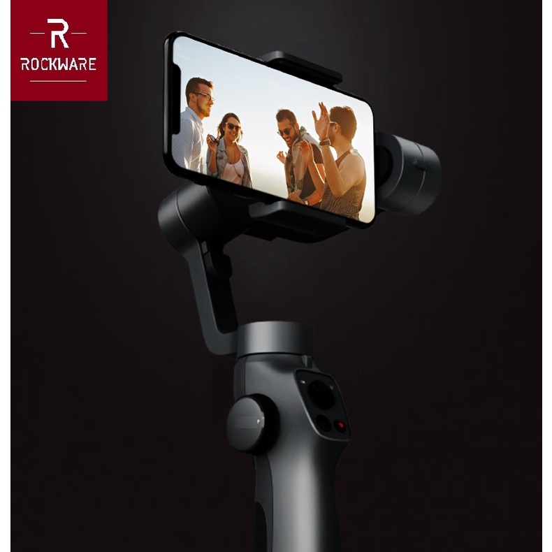 ROCKWARE RW-CP02 - 3-Axis Handheld Gimbal Stabilizer Anti-Shake