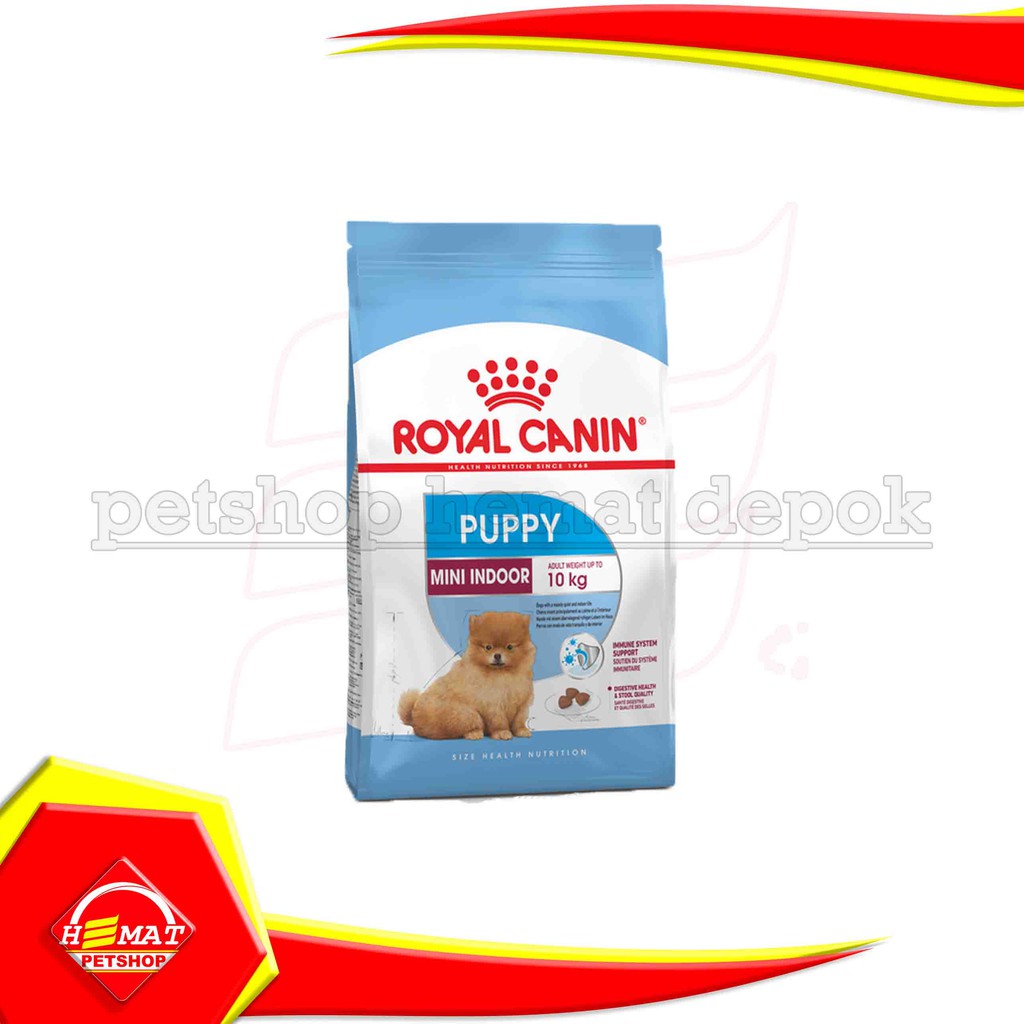 Royal Canin Mini indoor puppy 1,5 Kg Makanan Anjing anakan 1,5kg