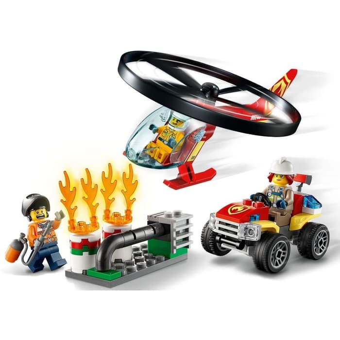 LEGO City 60248 Fire Helicopter Response