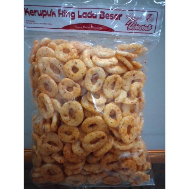 

Kerupuk Ring Lada Besar 200grm