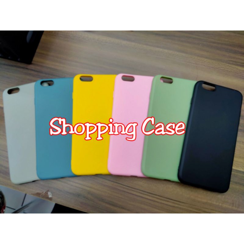 IPHONE 6 PLUS SIX CANDY CASE PREMIUM SOFTCASE WARNA POLOS