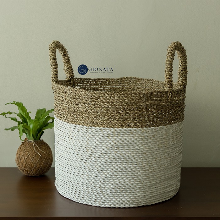 

Dekornata Biggie Basket / Keranjang Anyaman / Laundry Bag / Pot Cover