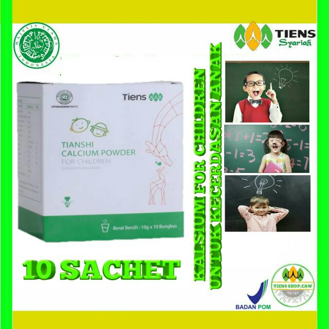 Calcium Powder For Children Original Tiens Syariah