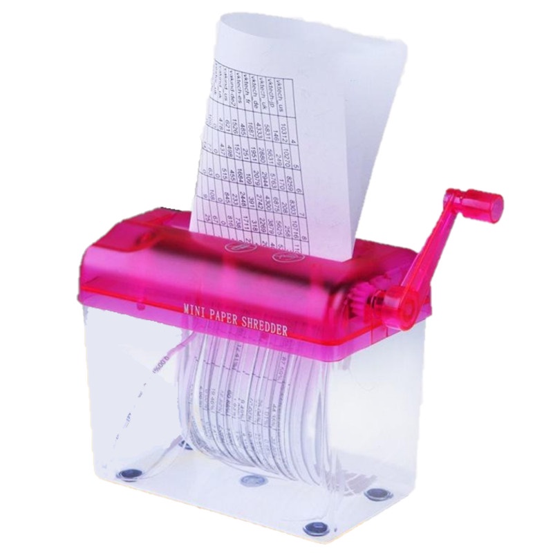 Penghancur Kertas Manual Handheld Paper Shredder A6 - KFK7038