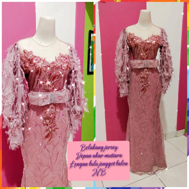 baju singer/baju penyanyi/dres singer/dasty lengan jenggot bulu