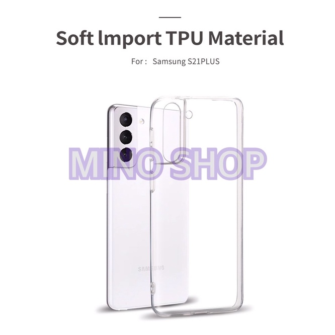 SOFTCASE TRANSPARAN SAMSUNG S21+ S21 PLUS PREMIUM CLEAR SOFT CASE