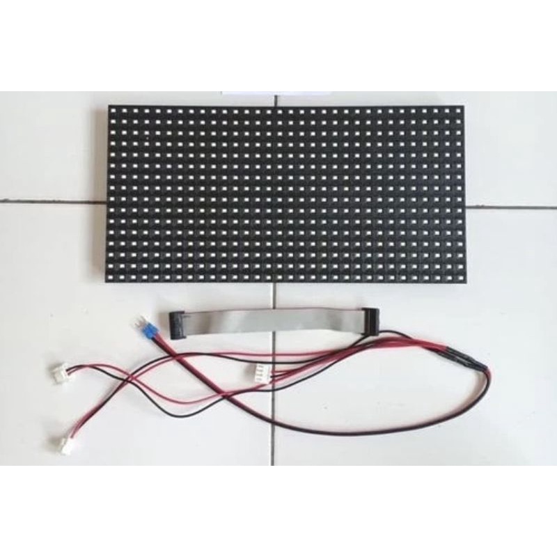 Panel Module Modul LED P10 Running Text SMD RGB Outdoor Text Only