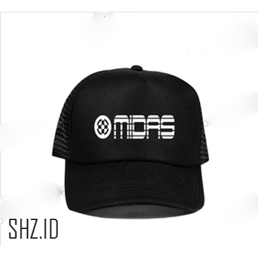 Topi trucker jaring Midas Mixer Audio Sound System