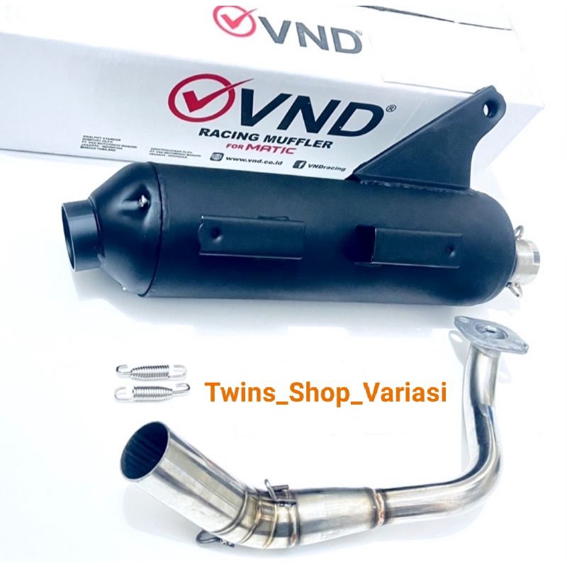 Knalpot standar racing vnd Honda beat icon Vario 110 Scoopy Vario 125 knalpot tsukigi vnd