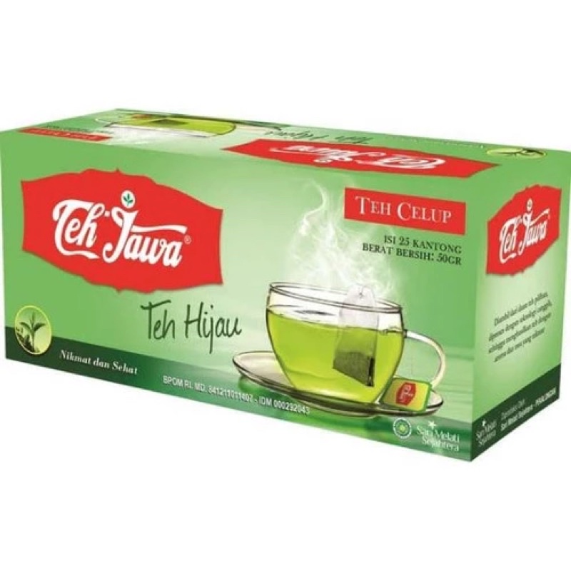 

TEH JAWA CELUP 25’s green tea