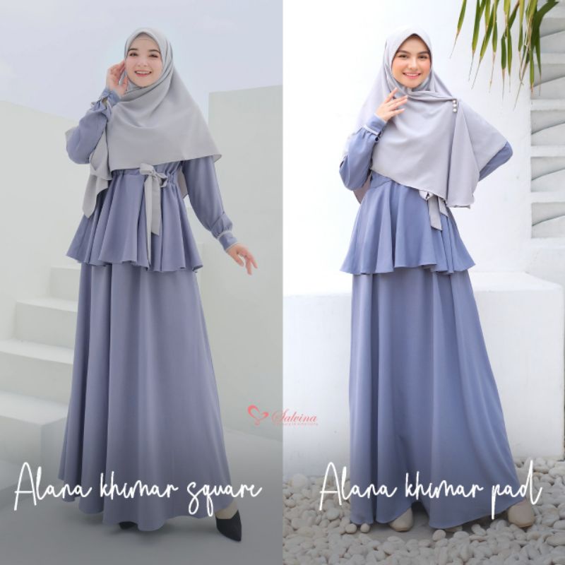 Moslem Ori Gamis Busui Friendly Alana Series By Salvina Hijab (Ready Please Cekstok)