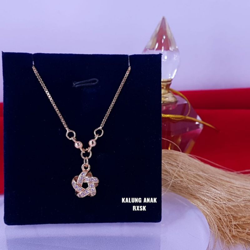 Kalung anak dan dewasa ,anti karat,anti alergi,bahan rhodium,cocok kado atau dipake sehari hari