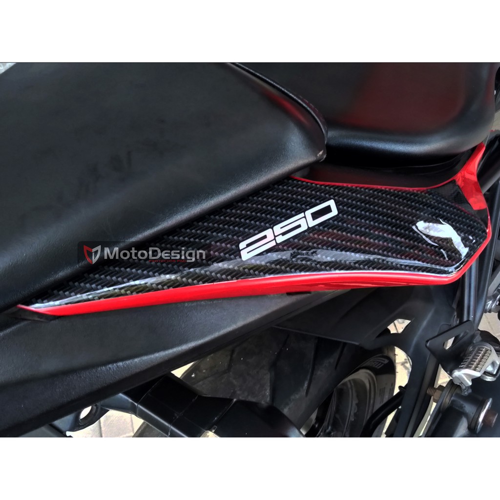 Stiker Timbul Protector Pad Side Tailpad Body Ninja 250 Mono SL 250RR 250SL Z250SL